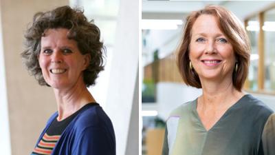 Jolanda Tuinstra en Lisbeth Verharen