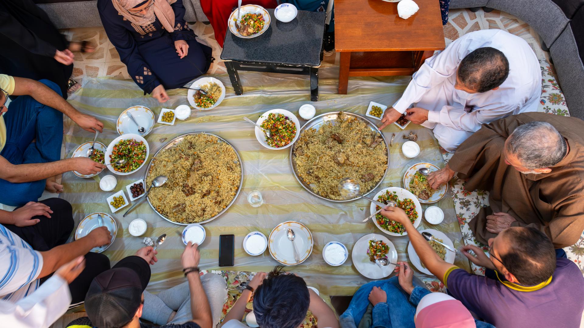Samen rond de eettafel