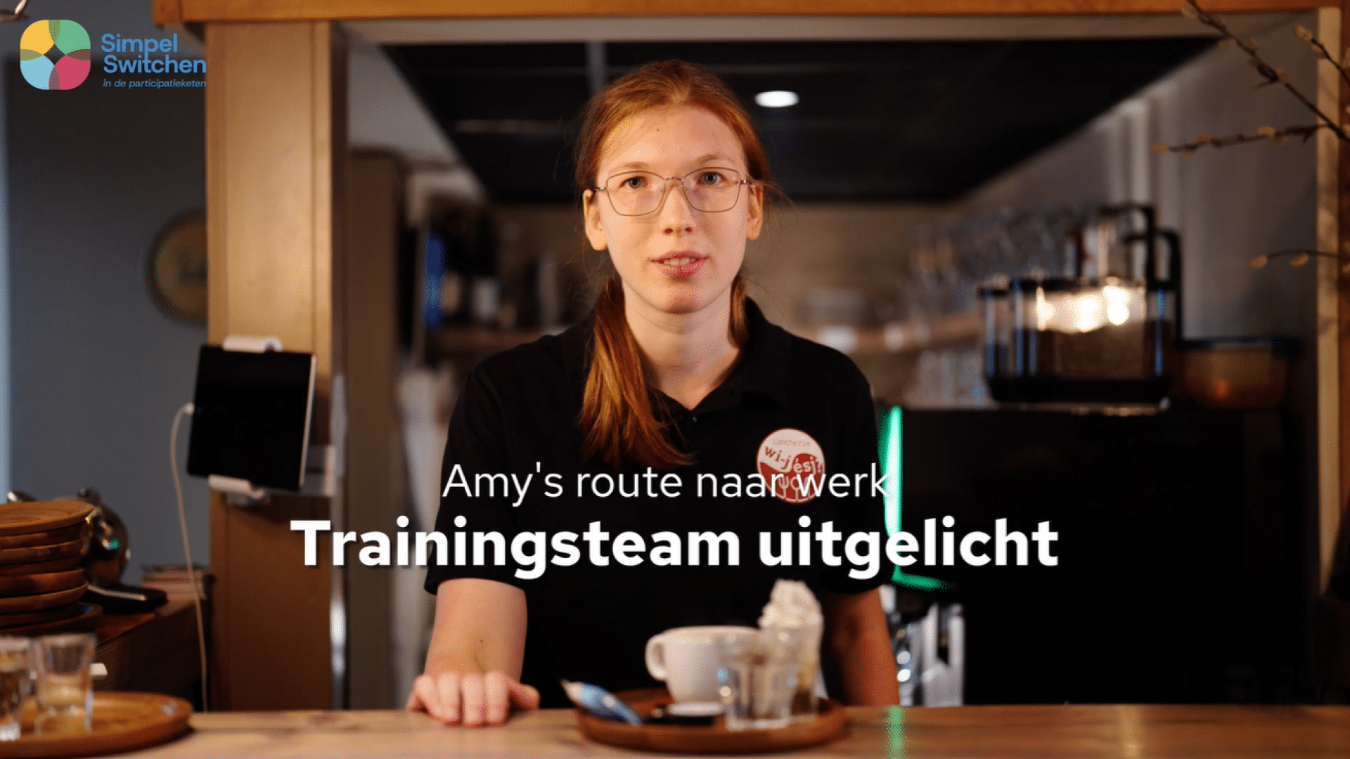 Videostill video trainingsteam van Werkleercentrum PSW en Risse Groep in Weert